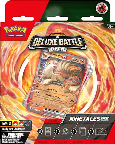 $11: Pokémon TCG: Ninetales ex/Zapdos ex Deluxe Battle Deck