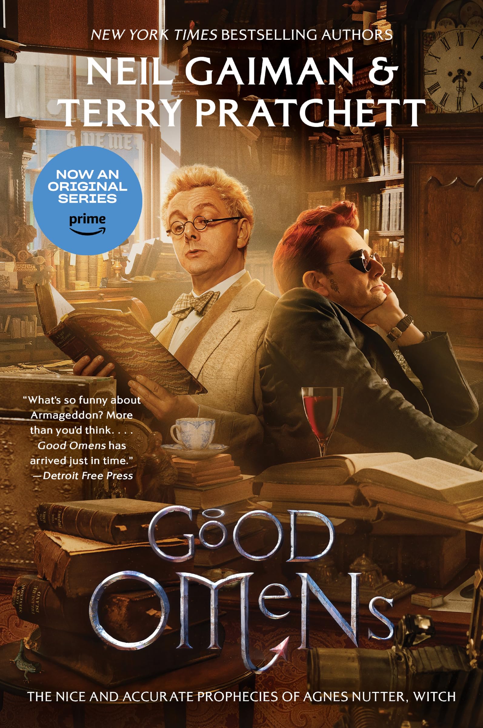 Good Omens: The Nice and Accurate Prophecies of Agnes Nutter, Witch (eBook) by Neil Gaiman, Terry Pratchett $1.99