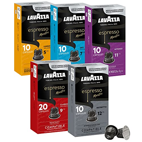 [S&S] $15.91: 6-Pack 10ct Lavazza Aluminum Espresso Capsules (Variety Pack)