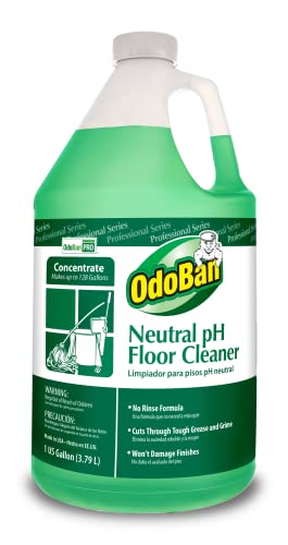 $13.89: OdoBan Professional Series Neutral pH No Rinse Floor Cleaner Concentrate, 1 Gallon