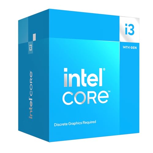 $95: Intel Core i3-14100F Desktop Processor 4 cores (4 P-cores + 0 E-cores) up to 4.7 GHz