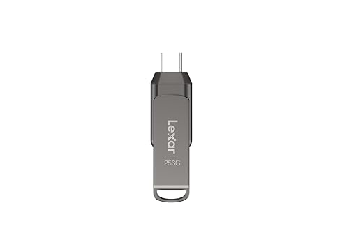 $18.49: Lexar 256GB JumpDrive Dual Drive D400 USB 3.1 Type-C and Type-A Flash Drive