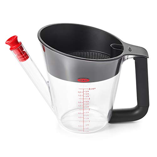 $11.97: OXO Good Grips 4 Cup Fat Separator, Plastic, One Size