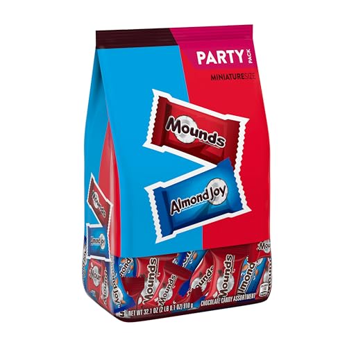 [S&S] $8.94: ALMOND JOY and MOUNDS Assorted Flavored Candy Party Pack, 32.1 oz at Amazon