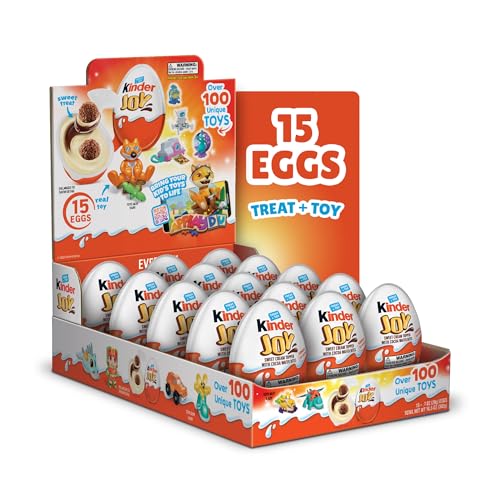 [S&S] $13.11: Kinder Joy Eggs, Bulk 15 Count, 10.5 oz