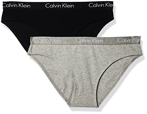 $7: Calvin Klein Women's Motive Cotton Multipack Bikini Panty, 2 Pack