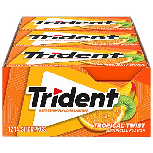[S&S] $7: 12-Pk 14-Count Trident Sugar Free Gum