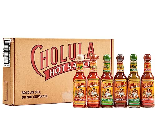 [S&S] $19.45: 6-Count 5-Oz Cholula Hot Sauce Gift Set (Variety Pack)