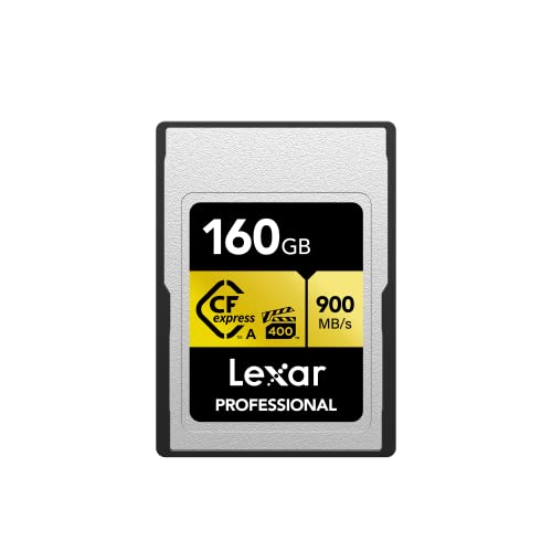 $199.48: Lexar 160GB Professional CFexpress Type A Gold Series Memory Card