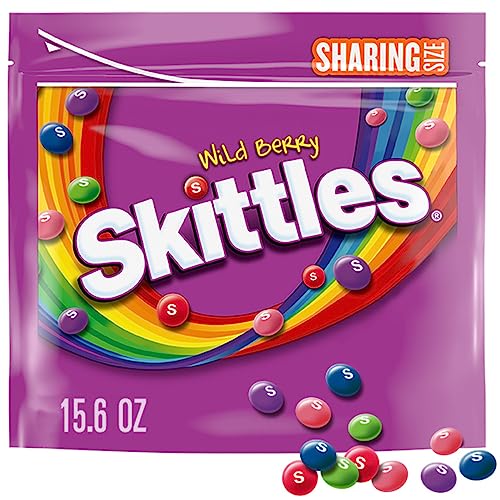 [S&S] $2.99: 15.6-Oz Skittles Candy Sharing Size Bag (Wild Berry) @ Amazon