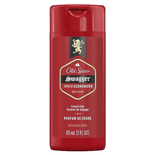 $0.99: Old Spice Red Zone Body Wash for Men, Swagger Scent of Confidence, 3 fl oz