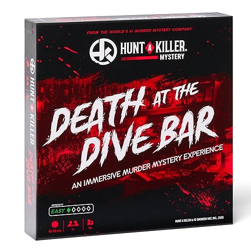 $16.10: Hunt A Killer: Death at the Dive Bar Board Game