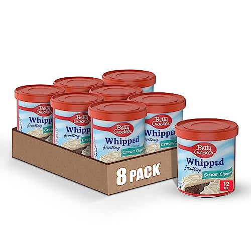 [S&S] $7.30: Betty Crocker Gluten Free Whipped Cream Cheese Frosting, 12 oz. (Pack of 8)