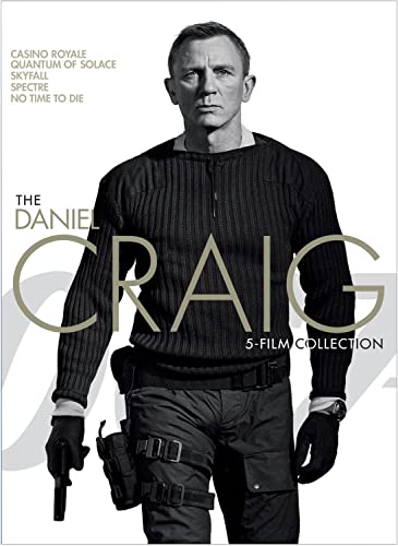 $10.23: James Bond: The Daniel Craig 5-Film Collection (DVD)