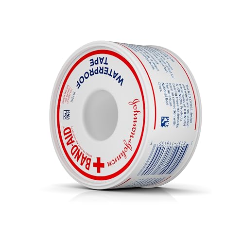 [S&S] $2.16: Band-Aid Brand First Aid Water Block 100% Waterproof Self-Adhesive Tape Roll, 1 in by 10 yd at Amazon
