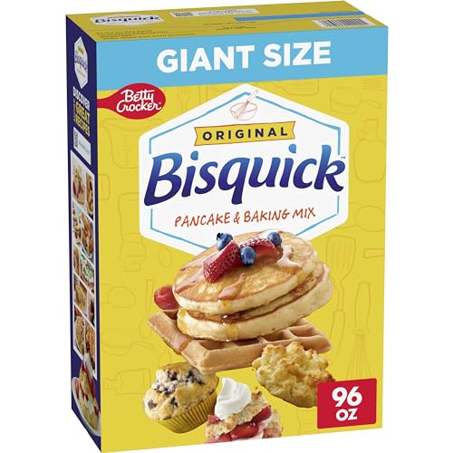 [S&S] $5.44: 96-Oz Betty Crocker Bisquick Original Pancake & Baking Mix at Amazon