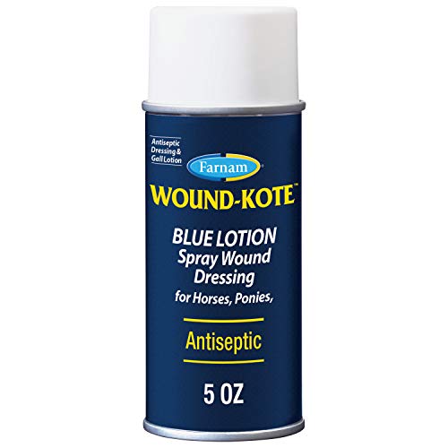 [S&S] $4.98: 5-Oz Farnam Wound-Kote Blue Lotion Spray Horse Wound Care at Amazon