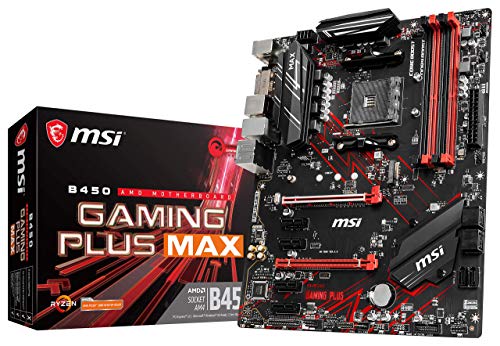 $80: MSI Performance Gaming AMD Ryzen 2ND and 3rd Gen AM4 M.2 USB 3 DDR4 DVI HDMI Crossfire ATX Motherboard (B450 GAMING PLUS Max) at Amazon