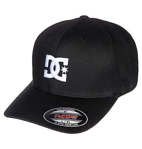 $17.50: DC Men's Cap Star Flexfit Curve Brim Hat at Amazon