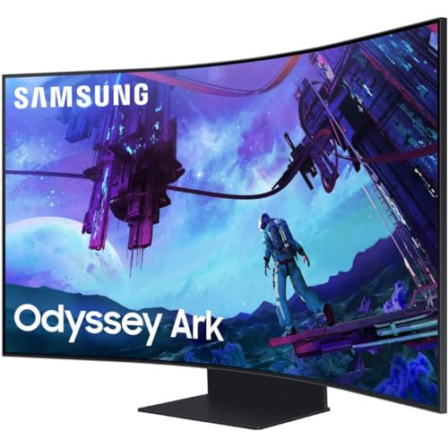$1800: 55" Samsung Odyssey Ark 4K UHD 165Hz Quantum Mini-LED VA Curved Gaming Monitor at Amazon
