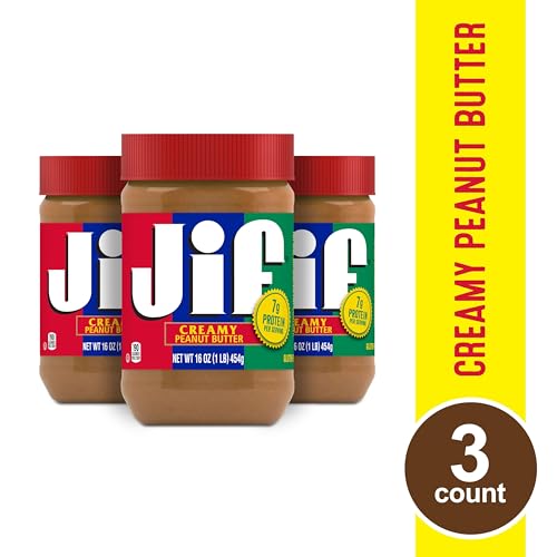 [S&S] $6.73: 3-Pack 16-Oz Jif Creamy Peanut Butter at Amazon