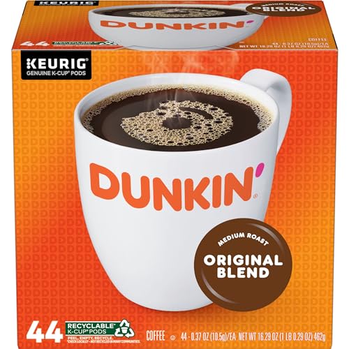 [S&S] $59.97: 176-Count Dunkin' Medium Roast Coffee K-Cup Pods (Original Blend) at Amazon