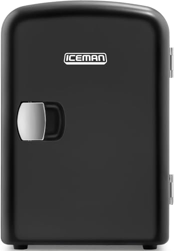 $30: Chefman - Iceman Mini Portable Black Personal Fridge at Amazon