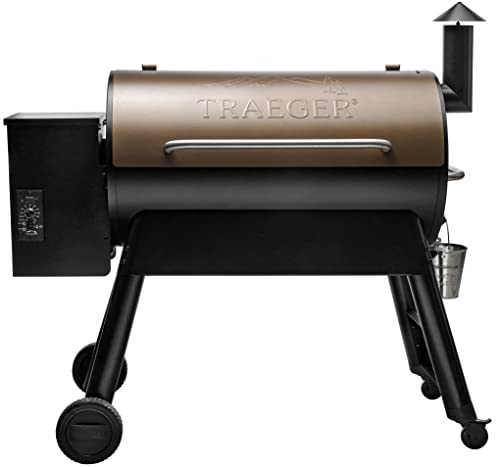 $499.95: Traeger Grills Pro 34 Electric Wood Pellet Grill and Smoker, Bronze at Amazon
