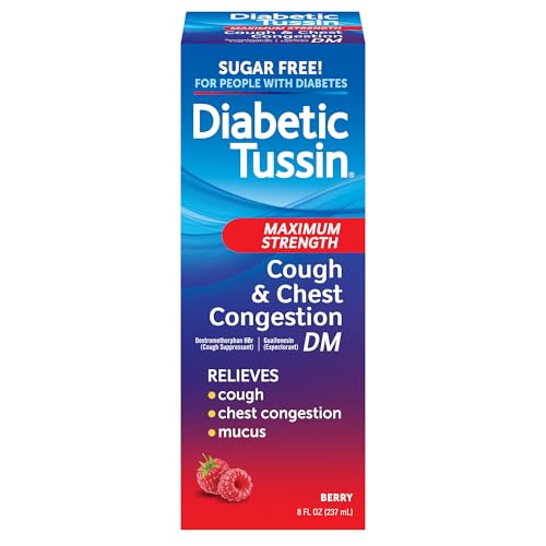 [S&S] $4.86: 8-Oz Diabetic Tussin DM Maximum Strength Cough Medicine with Chest Congestion Relief at Amazon