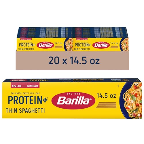 [S&S] $21.09: 20-Pack 14.5-Oz BARILLA Protein+ (Plus) Angel Hair Protein Pasta at Amazon ($1.05 / box)