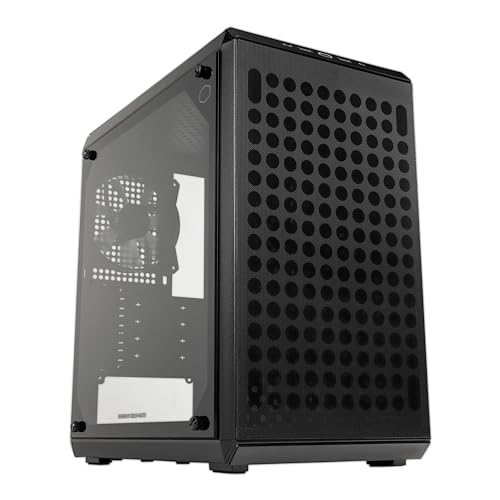 $41: Cooler Master Q300L V2 microATX Computer Case w/ Tempered Glass Panel (Black) at Amazon