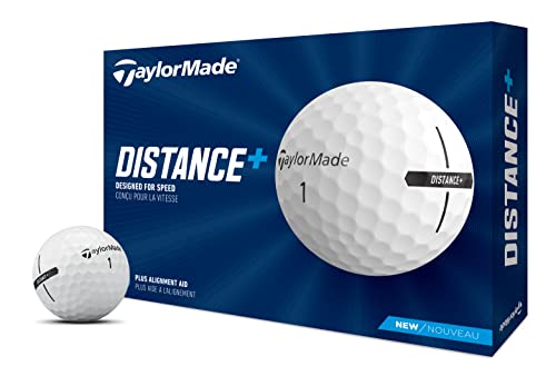 $15: ‎12-Count 2021 TaylorMade Distance+ Golf Balls at Amazon