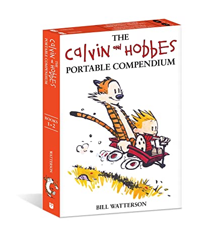 $10.45: The Calvin and Hobbes Portable Compendium Set 1 by Bill Watterson (Paperback) at Amazon