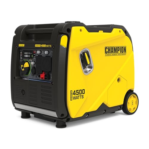 $524.16: Champion Power Equipment 4500W RV Ready Inverter Generator (201318) at Amazon