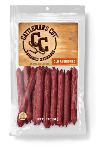 [S&S] $8.07: 12-Oz Cattleman's Cut Old Fashioned Smoked Sausages at Amazon