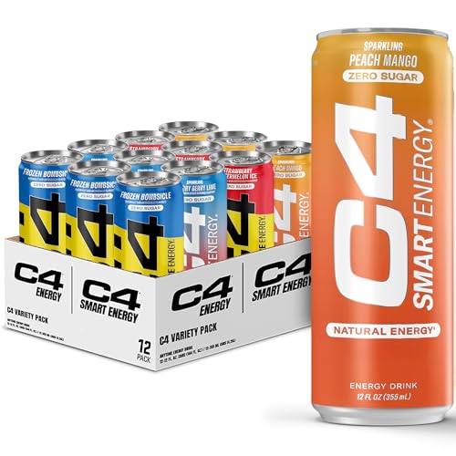 [S&S] $12.72: 12-Count 12-Oz Cellucor C4 Sugar Free Smart Energy Drinks (Variety Pack) at Amazon