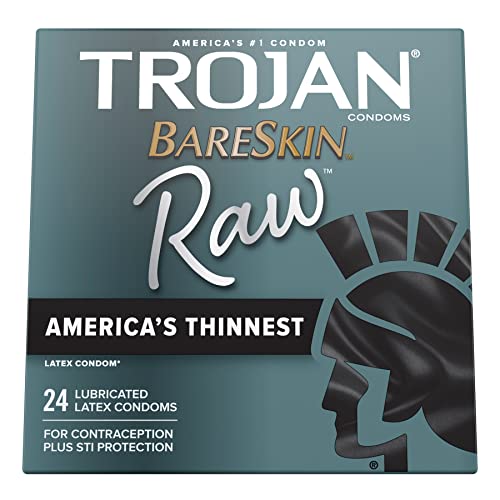 [S&S] $12.08: 24-Count TROJAN BareSkin Raw Thin Condoms at Amazon