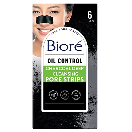 [S&S] $3.16: 6-Count Biore Charcoal Deep Cleansing Pore Strips at Amazon