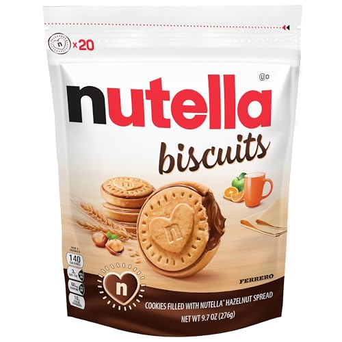 [S&S] $3.14: 20-Count Nutella Biscuits Hazelnut Spread w/ Cocoa Sandwich Cookies at Amazon