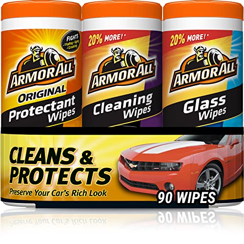$9.64: 3-Pack 30-Count Armor All Automotive Wipes at Amazon
