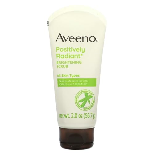 [S&S] $0.94: 2-Oz Aveeno Positively Radiant Skin Brightening Exfoliating Daily Facial Scrub at Amazon