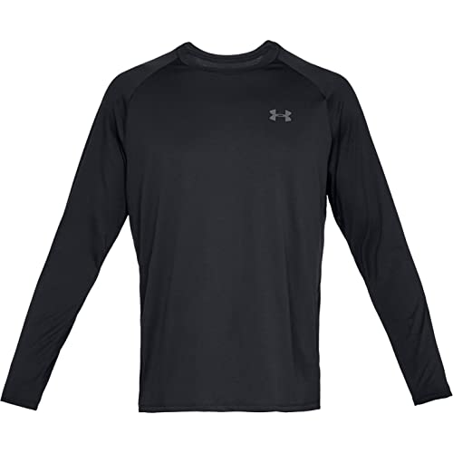 $9.72: Under Armour Men's Tech 2.0 Long Sleeve T-Shirt (Black) at Amazon