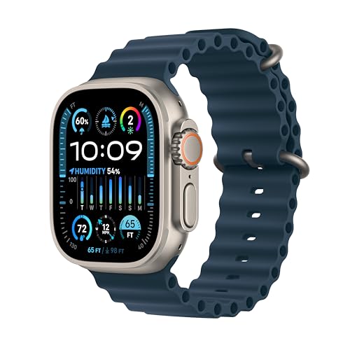 $719: Apple Watch Ultra 2 [GPS + Cellular 49mm] Smartwatch with Rugged Titanium Case at Amazon