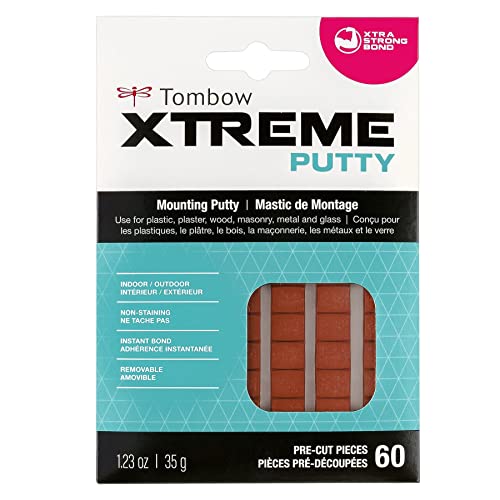 60Pieces Tombow Xtreme Removable Indoor/Outdoor Mounting Putty