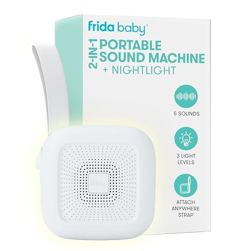 $21: Frida Baby 2-in-1 Portable Sound Machine for Baby + Nightlight at Amazon