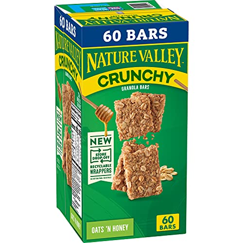 [S&S] $7.09: 30-Pack 1.49-Oz Nature Valley Crunchy Oats 'n Honey Granola Bars at Amazon (23.6¢ each)