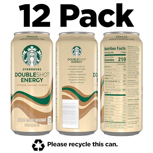 [S&S] $18.84: 12-Pack 15-Oz Starbucks Doubleshot Energy Drink Coffee Beverage at Amazon ($1.57 each)