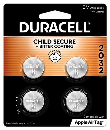 [S&S] $4.08*: 4-Count Duracell CR2032 3V Lithium Coin Batteries at Amazon ($1.02 each)