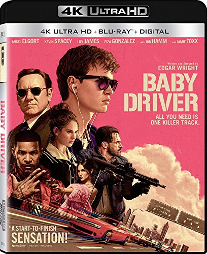 $11*: Baby Driver (4K Ultra HD + Blu-ray) at Amazon