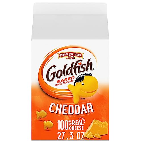 [S&S] $5.98: 27.3-Oz Goldfish Cheddar Cheese Crackers at Amazon